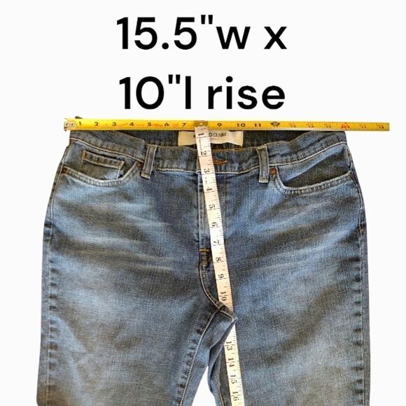 Y2K Mossimo Medium Wash Embellished Midrise Flare Jeans Size 10 - Picture 9 of 16